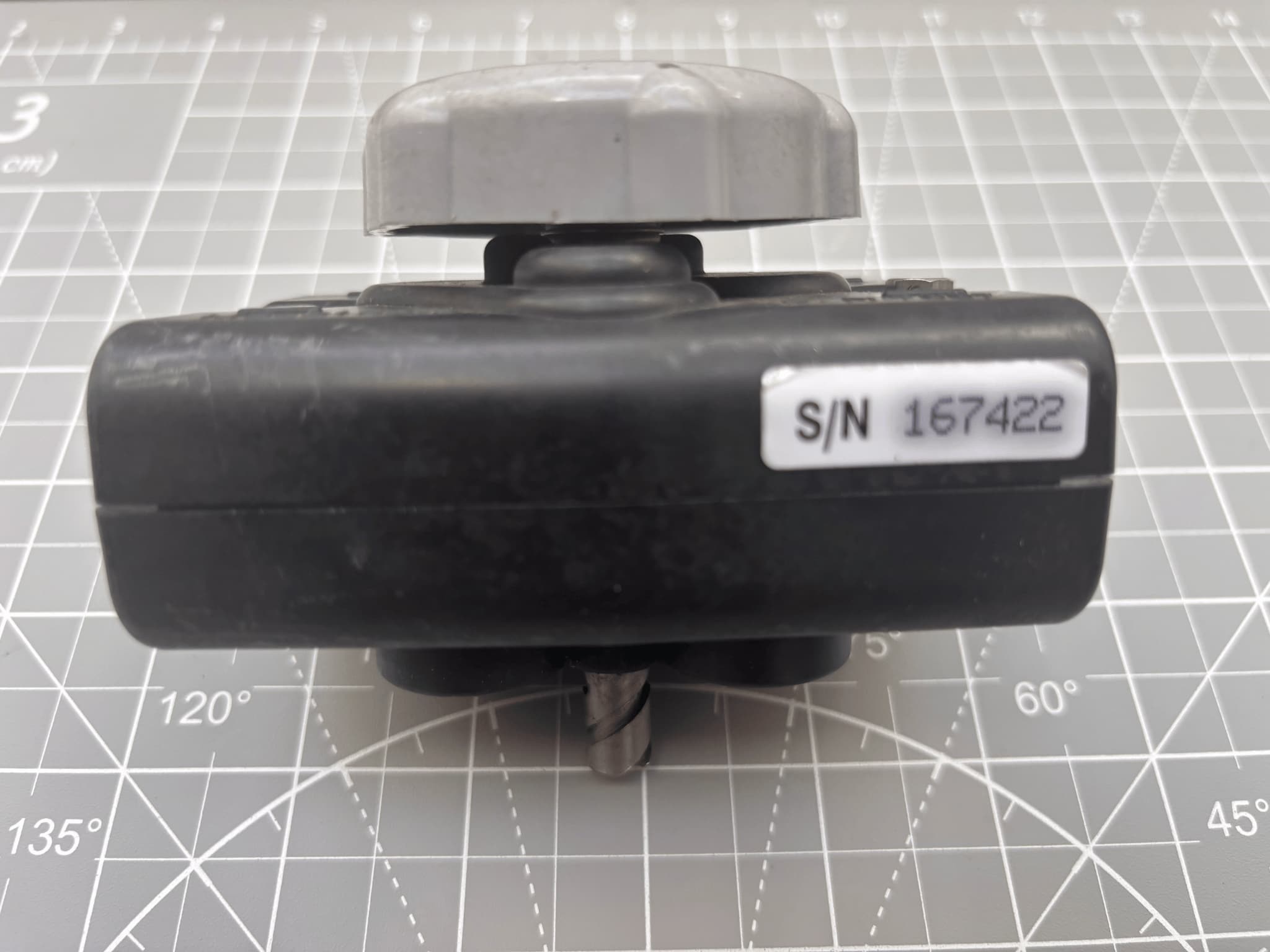 P/N: 7007 (Alt: MS25182-2) Aircraft Battery Connector Plug — Removed from Learjet 45 — W/ 8130 - Image 2